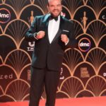 Mohamed Abdel Rahman Instagram – مبسوط جداً النهارده بحضوري الدورة الأولى لفعاليات #مهرجان_القاهرة_للدراما .. ويارب يفضل هايل وعظيم ومشرف الدراما المصرية كل سنة 👏🏻
Suit: @moamenawadofficial 
Stylist: @kariemfadl
Shoes : @cuero.eg