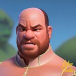 Mohamed Abdel Rahman Instagram - @mo_abdelrahman seems so angry at #ELSA 😡😂 You can also create your avatar on elsa-t07b.onrender.com #aiart #stablediffusion #celebrity