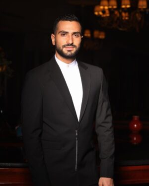 Mohamed Al Sharnuby Instagram - From the @redseafilm Festival 

📸 @soma_photography19 
Suit by @moamenawadofficial