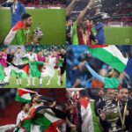 Mohamed Mamdouh Instagram - انا ماليش في الكورة .. بس مؤخرا ابتديت الاحظ الحركات دي من لاعيبة عرب ومصريين في ماتشات مهمة.. و ده شيء باسطني جدا لأن ده بيخلي القضية تعيش ويعرفها ويتمسك بيها كل جيل طالع.. شابوه للفرق واللعيبة دي من كل قلبي ولكل حد بيرفع علم فلسطين في حدث مهم. #فلسطين_عربية