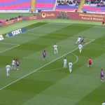 Mohamed Ramadan Instagram – 🇪🇸😎 Spotify featured Arabi around the field during FCB vs. Getafe game yesterday FCB Barcelona Stadium