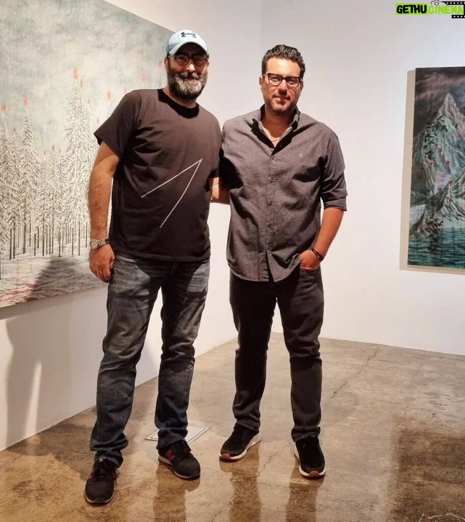 Mohsen Kiaei Instagram - نمایشگاه نقاشی دوست درجه یکم امیرحسین بیانی در گالری محسن به مدت ۳هفته @amirhossein.bayani