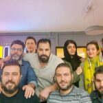 Mohsen Kiaei Instagram – بچه های کارن فیلم ،جای چندتا از بچه ها خالیه ،هممونم تازه تست دادیم کرونا نداریم خیالتون راحت😉دمتون گرم خسته نباشین ،سال بعد ایشالا کارای بهتر