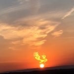 Mohsen Tanabande Instagram - . طلوع در شهرستان طرود(شاهرود)