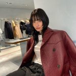 Momo Hirai Instagram - 내가 좋아하는 자켓♥️