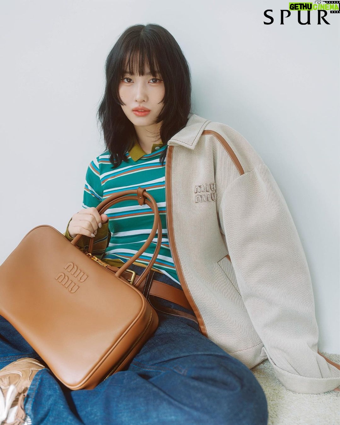 Momo Hirai Instagram - #pr @miumiu @spurmagazine