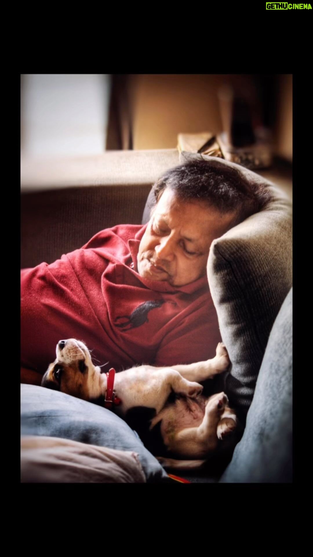 Monali Thakur Instagram - The last time you sang on earth Baba..🌸🌸❤️❤️💛💛.. wherever you are hope u don’t have to worry anymore and you sing and dance and feel at peace and just Happy…❤️❤️.. . . #baba #mysource #myfather #love #itsbeentwoyears