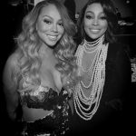 Monica Instagram - Truly Proud of My Young Legend…. We spent a night amongst many we both admire & respect! #PreGrammyParty He got plenty history about his MOM 🖤 LOL Los Angeles/Hollywood California