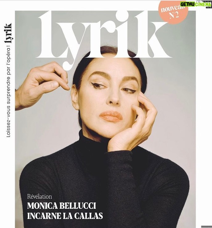Monica Bellucci Instagram - ❤️World Tour continues “Maria Callas Letters & Memoirs” with symphonic orchestra Nov. 14th in Paris @theatrechatelet Today on the cover of @lyrikmag Photo by @tomvolf #monicabellucci#mariacallas#lettersandmemoirs#director#photography#tomvolf#wordtour#paris#theatreduchatelet#symphonicorchestra