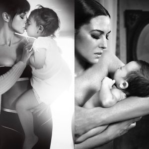 Monica Bellucci Instagram - ❤️Merci mes Anges pour tout ce que vous m’apprenez tous les jours 💕
Bonne fête à toutes les Mamans 🌹
Photos @vincentpeters1 

#monicabellucci#fetedesmeres#bonnefete#bnw#photooftheday#vincentpeters#моникабеллуччи