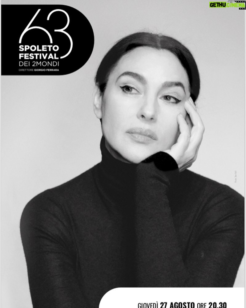 Monica Bellucci Instagram - ❤️For the first time on stage in Italy, in Umbria, the region I was raised.., at the occasion of the 63rd Festival of Spoleto, performing « La Callas : Lettere et Memorie » director and photography by @tomvolf THANK You So much for your great warmth, the emotion was at its hight last night 🌹 #monicabellucci#lacallas#lettersandmemories#director#tomvolf#director#photographer#festival#spoletofestival#iltalia#umbria#onstage#theater