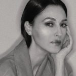 Monica Bellucci Instagram - ❤️Portrait by @vanmalder Enjoy all a sunny day 🌹 Hair @johnnollet Mua @letiziacarnevale Styled by @farouk_chekoufi Assistant Photo. @k_wiessner Earrings @cartier Coat @miumiu #monicabellucci#portrait#vanmalder#earrings#cartier#cartierdiamonds#bnw#photography#officielitalia#magazine#miumiu#моникабелуччи#photographer#patricevanmalder