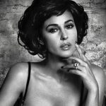 Monica Bellucci Instagram - ❤️Capture by @vincentpeters1 Have a great week and continue to be safe in this period. Hair @johnnollet Mua @christophedanchaud_ Ring @cartier #monicabellucci#bnw#photooftheday#vincentpeters#jewelry#cartier#cartierdiamonds#моникабелуччи