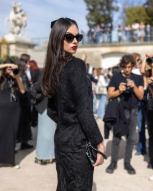 Monica Bellucci Instagram - ❤️Deva @devacassel at @dior @mariagraziachiuri for #DiorSS24 

Bnw Picture @richardgianorio 
Earrings @cartier 
Hair @johnnollet
Mua @letiziacarnevale 
Image Agent @karinmodels_official 

#devacassel#dior#mariagraziachiuri#SS2024#paris#jewelry#cartier#imageagent#karinmodels