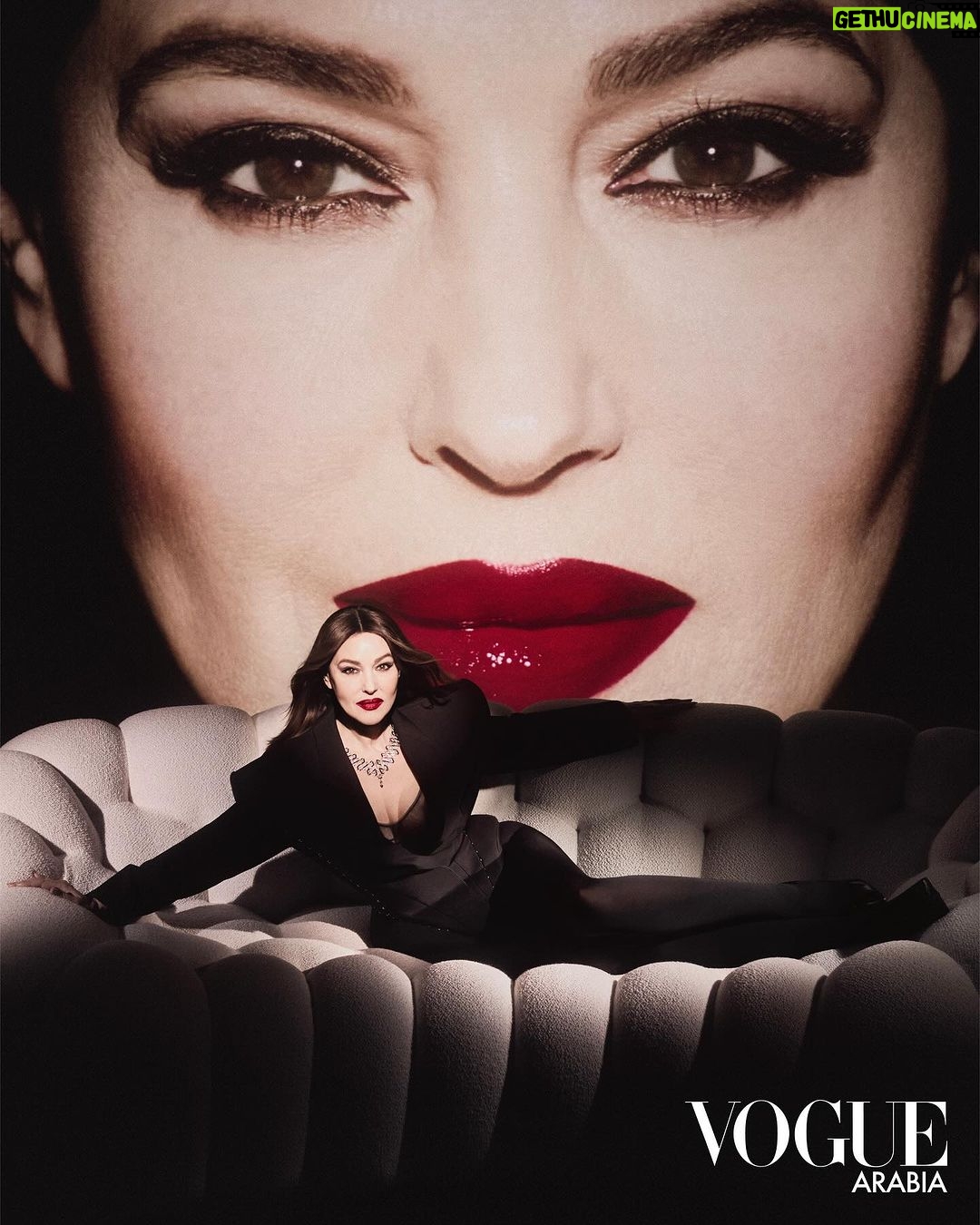 Monica Bellucci Instagram - An eternal muse, #VogueArabia’s second cover star for the anniversary issue is Italian icon #MonicaBellucci. At 59, the muse feels more confident than even in her own skin. “Things are changing because women today are talking out loud,” offers Bellucci. “I see all these incredible actors like Isabelle Huppert, Charlotte Rampling, Fanny Ardant… women who still have the possibility to play leading roles and they’re still amazing. It really proves how things are different compared to before, where after 40 years old, women didn’t have the chance to work anymore.” Themed ‘Beauties of the World’, our #March2024 issue aims to celebrate women of different ethnicities, body types and ages — all with a strong connection to relevant social causes — while reminding us that beauty is not just a physical trait, but a quality that really shines from within. Tap the link in bio to discover more highlights. Cover 2 of 7. #VogueArabiaTurns7 * الترجمة العربية في التعليقات Editor-in-chief: @mrarnaut Photography: @nimabenati Fashion director: @aminejreissaty Style: @barbarabaumel Hair: @johnnollet Makeup: @letiziacarnevale Nails: @nafissadjabi Digital operator: @massimofusardi Hair assistant: @dystopia_in_my_room Furniture: @rochebobois Producer: Sam Allison Studio: @studio.labriquerouge Monica Bellucci’s agent: @karinmodels_official Interview: @catminthe