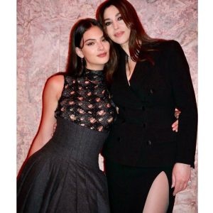 Monica Bellucci Instagram - ❤️Last Night with my DEVA @devacassel @cartier for the Trinity Event in Paris 
Photo @richardgianorio 
Hair @johnnollet 
Mua @letiziacarnevale 
Deva dressed in @dior @mariagraziachiuri 
My Outfit @dolcegabbana 
Styled by @barbarabaumel 
Image Agent @karinmodels_official 

#monicabellucci#devacassel#cartier#trinity#photooftheday#richardgianorio#trinity100celebration
