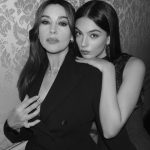 Monica Bellucci Instagram - @monicabellucciofficiel and @devacassel celebrate Trinity’s message of familial love at the #Trinity100Celebration #CartierTrinity Ritz Paris