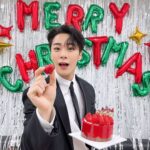 Moon Bin Instagram - 🍓🍫🎂 😚 🇫🇷🥖❤️ #광고 #파리바게뜨 #블레싱레드베리 #펭수산타