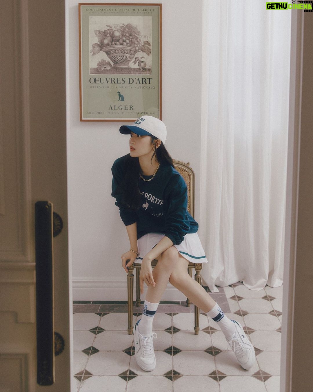 Moon Ga-young Instagram - 🎾 #leqocsportif #르꼬끄