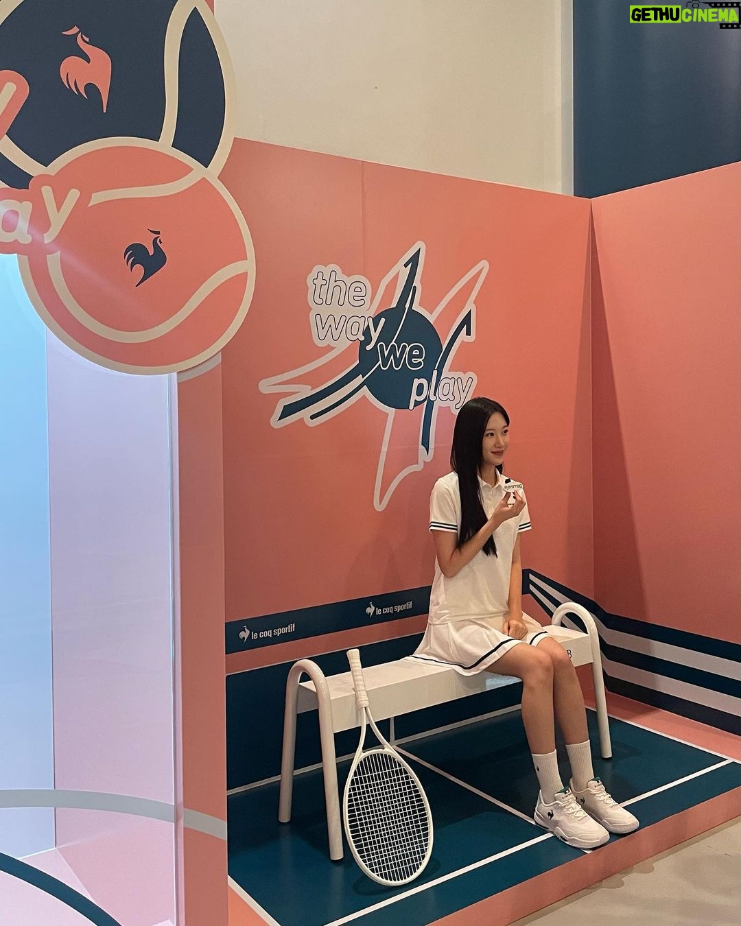 Moon Ga-young Instagram - the way we play🎾