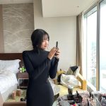 Moon Ga-young Instagram - 🖤