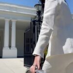 Morena Baccarin Instagram - What a day 🤍 The White House, Washington Dc