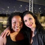 Morena Baccarin Instagram - So much fun at Moliere in the park. Do yourself a favor and go see it! A beautiful night under the stars.