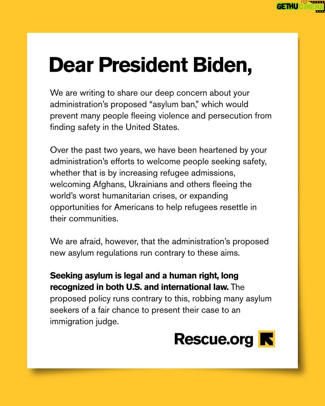 Morena Baccarin Instagram - I’m urging @potus to reverse course on his administration’s proposed asylum ban. Share our open letter to show your support for asylum seekers today. Read the full letter at the link in bio.