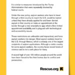 Morena Baccarin Instagram - I’m urging @potus to reverse course on his administration’s proposed asylum ban. Share our open letter to show your support for asylum seekers today. Read the full letter at the link in bio.