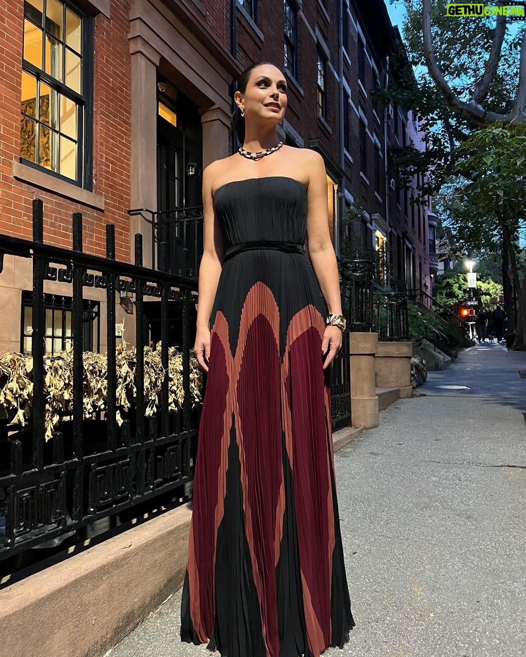 Morena Baccarin - 65.4K Likes - The Good House premiere. In theaters tomorrow!