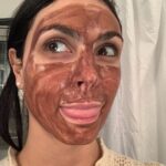 Morena Baccarin Instagram - Chocolate Mousse facial?! Are you kidding me?? @eminenceorganics