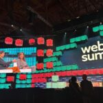 Morena Baccarin Instagram – So happy to be able to represent @rescueorg at Websummit.  What they do is so inspiring and we need all the help we can get in the tech AI world to continue the reach and solutions in education and information. #aprendIA #signpost