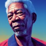 Morgan Freeman Instagram - Wow, @tenten.ai what a beautiful exploration. Art meets AI. Phenomenal work. Artist: @tenten.ai