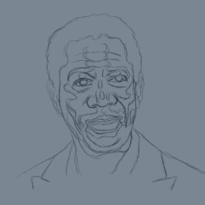 Morgan Freeman Instagram - When love and skill come together, expect a masterpiece. Thank you 
@_hyper_studios_ for this portrait and for sharing your art.

🎨: @_hyper_studios_