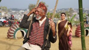 Morgan Freeman Instagram - Elevating spirit above our basic tendencies is both metaphorical and literal for the Nepalis during the two week celebration of #Dashain. 

Dashain is more than the victory of good over evil - it’s acknowledging the battles that take place within ourselves and freeing up our spirit to welcome all the goodness in the world. 

I’ll never forget my travels to Kathmandu during the filming of the #StoryofGod, and  the kindness that I was shown when fully immersing myself in the traditions of Dashain! #RevelationsEntertainment #RevEnt