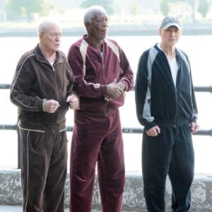 Morgan Freeman Instagram - “Kids these days… don’t know a good looking tracksuit when they see one.” #FBF #GoingInStyle