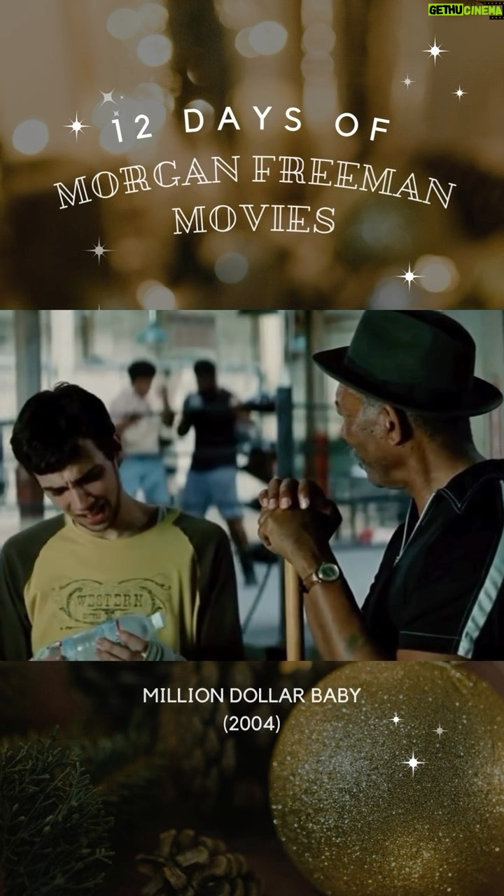 Morgan Freeman Instagram - #12DaysOfMorganFreemanMovies Day 9 Million Dollar Baby (2004) DID YOU KNOW? 🤔 Morgan Freeman was originally approached to play the role of Frankie Dunn in #MillionDollarBaby, But Freeman asked to take the role of Eddie “Scrap-Iron” Dupris. Clint Eastwood took on the directing and the starring role as Frankie. Tag a Clint Eastwood and a Morgan Freeman fan!