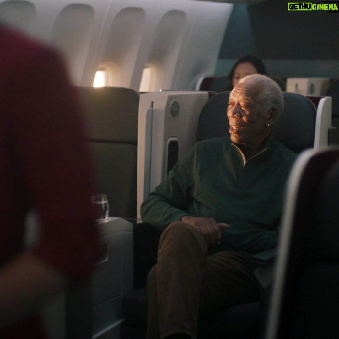 Morgan Freeman Instagram - No airline connects more countries than @turkishairlines - and it was great to reconnect with them for this year’s Super Bowl commercial. #Pangea #SuperBowlLVI