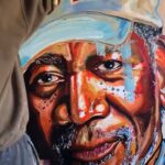 Morgan Freeman Instagram - The colors and detail are remarkable. From one Mississippian to another, I am honored - thank you @sam_ryan_studio. #PaintLifeInBrightColorsAndBoldStrokes