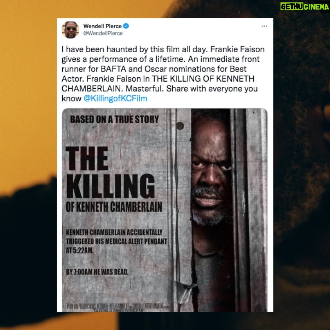 Morgan Freeman Instagram - Thank you to everyone who continues to #RaiseUpKennethsStory. Please share the word about “The Killing of Kenneth Chamberlain” film.