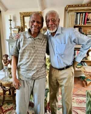 Morgan Freeman Instagram - Sidney was my inspiration, my guiding light, my friend. Sending love to Joanna and his family.