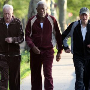 Morgan Freeman Instagram - “Kids these days… don’t know a good looking tracksuit when they see one.” #FBF #GoingInStyle