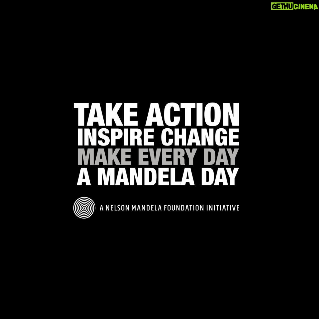 Morgan Freeman Instagram - This year, on Monday, July 18th celebrate #MandelaDay – take action, inspire change, and make every day a Mandela Day. This is more important than ever before. #ActionAgainstPoverty #MandelaDay