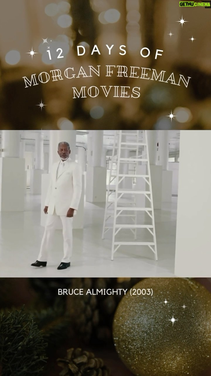 Morgan Freeman Instagram - #12DaysOfMorganFreemanMovies Day 4 Bruce Almighty (2003) DID YOU KNOW? π€ Morgan completed most of his scenes in just a couple of takes in #BruceAlmighty. However, he spent a lot of time on set with Jim Carrey, and it was sometimes hard for the crew not to spoil the takes with all the laughing! Tag a friend below who you would watch this movie with.