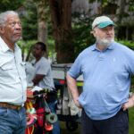 Morgan Freeman Instagram - Going through photos from the set of “The Magic of Belle Isle” brings back fond memories with the cast and crew. I can still remember singing television jingles with Rob Reiner day in and day out!