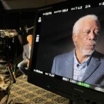 Morgan Freeman Instagram - #OnSet I don't work on Fridays; I make appearances. Cheers to the weekend.