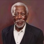 Morgan Freeman Instagram - As an artist it’s better to illustrate what you feel and not just what you see. Thank you @insanityhill for this wonderful portrait!