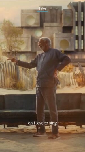 Morgan Freeman Instagram - “Those who wish to sing, always find a song!” #SolosPrime