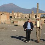 Morgan Freeman Instagram - Walking around Pompeii, I found it hard to ignore the city-destroying beast that loomed over me. Then I found out that Vesuvius has an even more powerful cousin over in Sicily. When Mount Etna erupted around 5500 BC, it may have wiped out another famous ancient city. Check out the latest lead in #HuntingAtlantis on tonight's episode airing at 10pm on @Discovery. Pompei & Vesuvius
