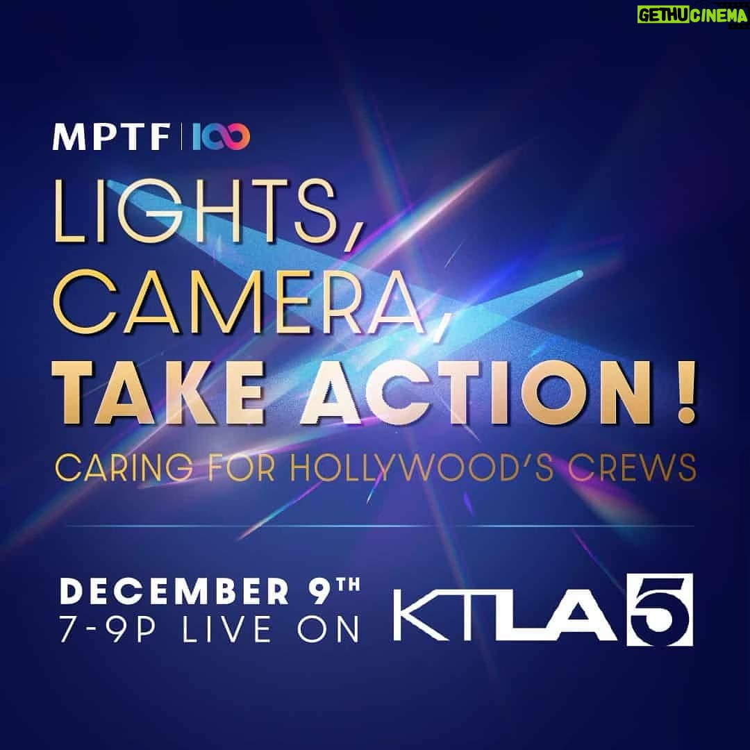 Morgan Freeman Instagram - Join me in supporting the Motion Picture Television Fund’s night of impact! Lights, Camera, TAKE ACTION! @MPTF is a century-old organization offering crucial financial and social services to those in the entertainment industry facing tough times. Tune in to the LIVE Telethon on KTLA 5 and streaming at mptf.com, tomorrow, Saturday, December 9, from 7:00 - 9:00pm PT. Let's make a difference together! #TakeAction #MPTF #EntertainmentIndustrySupport
